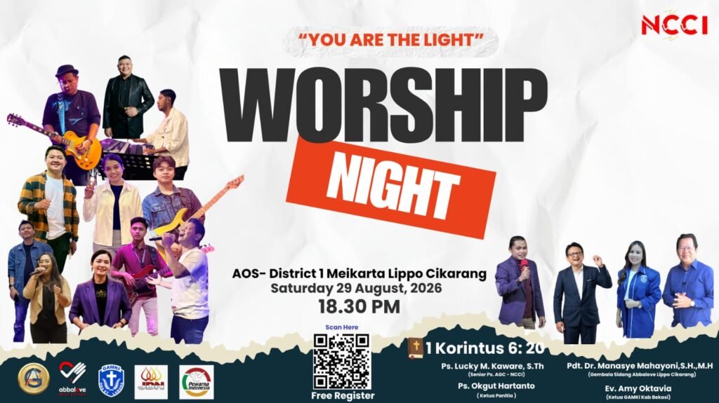 NCCI Hadirkan “You’re The Light” Worship Night 2026, Ajak Masyarakat Nyalakan Kembali Harapan di Meikarta kabarharian 54(2)